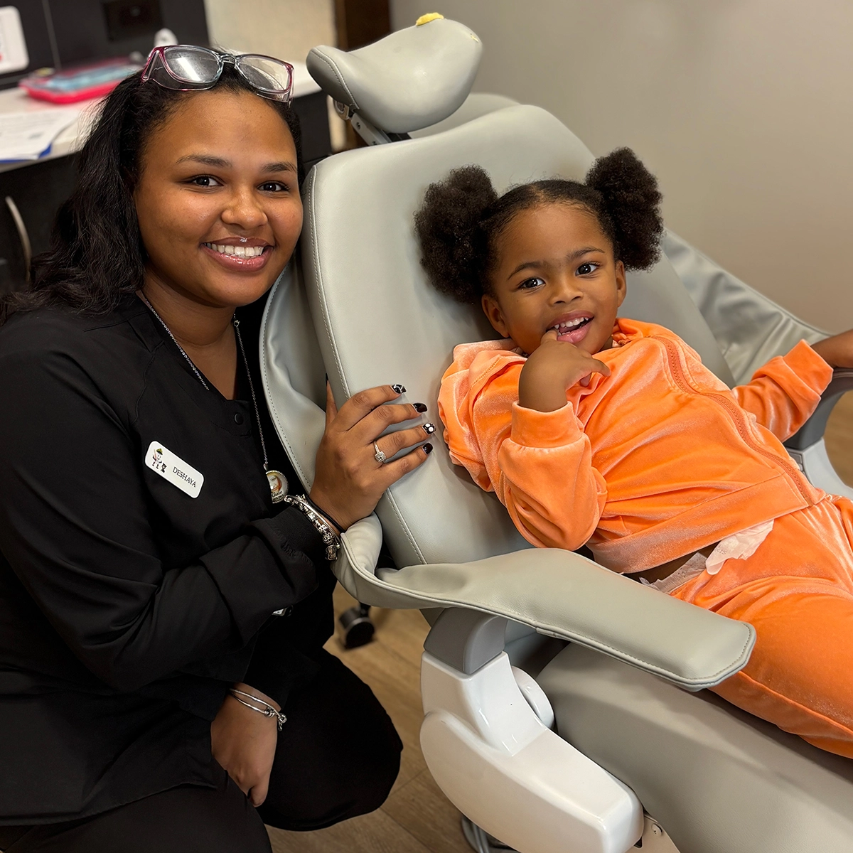 Child in Dental Chair